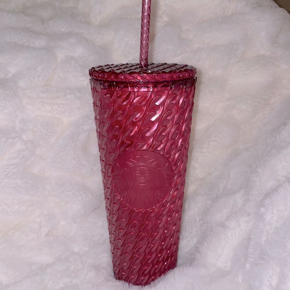 Starbucks Limited Edition 2024 Winter Holiday Cranberry Chain Venti Tumbler
